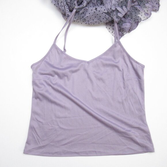 Anthropologie Eva Franco Lace Floral Blouse Purple M - Picture 10 of 10